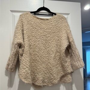 Cozy Cream Women's Sweater Size S/M